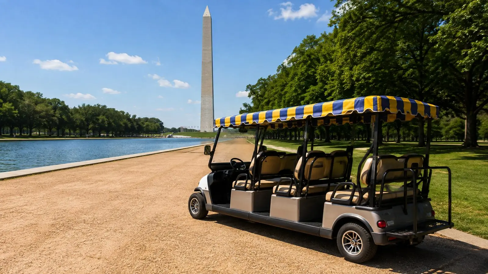 DC Monuments & History Electric Cart Tour &ndash; Day/Night
